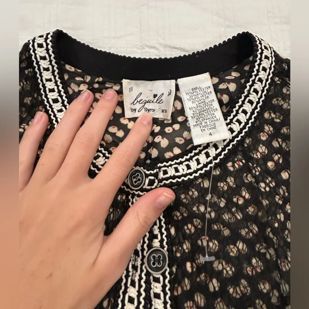 Byron Lars Beguile Multicolor Anthropologie Allusion Sheath Dress Size 4 NWOT - Picture 5 of 11